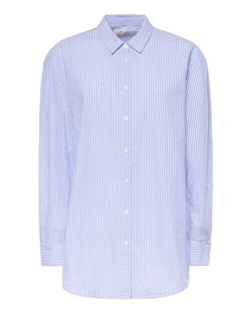 MC2 Saint Barth striped shirt - Blau Blau
