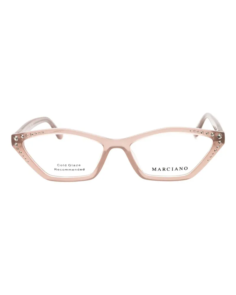 MARCIANO Los Angeles crystal-embellished cat-eye glasses - Rosa Rosa