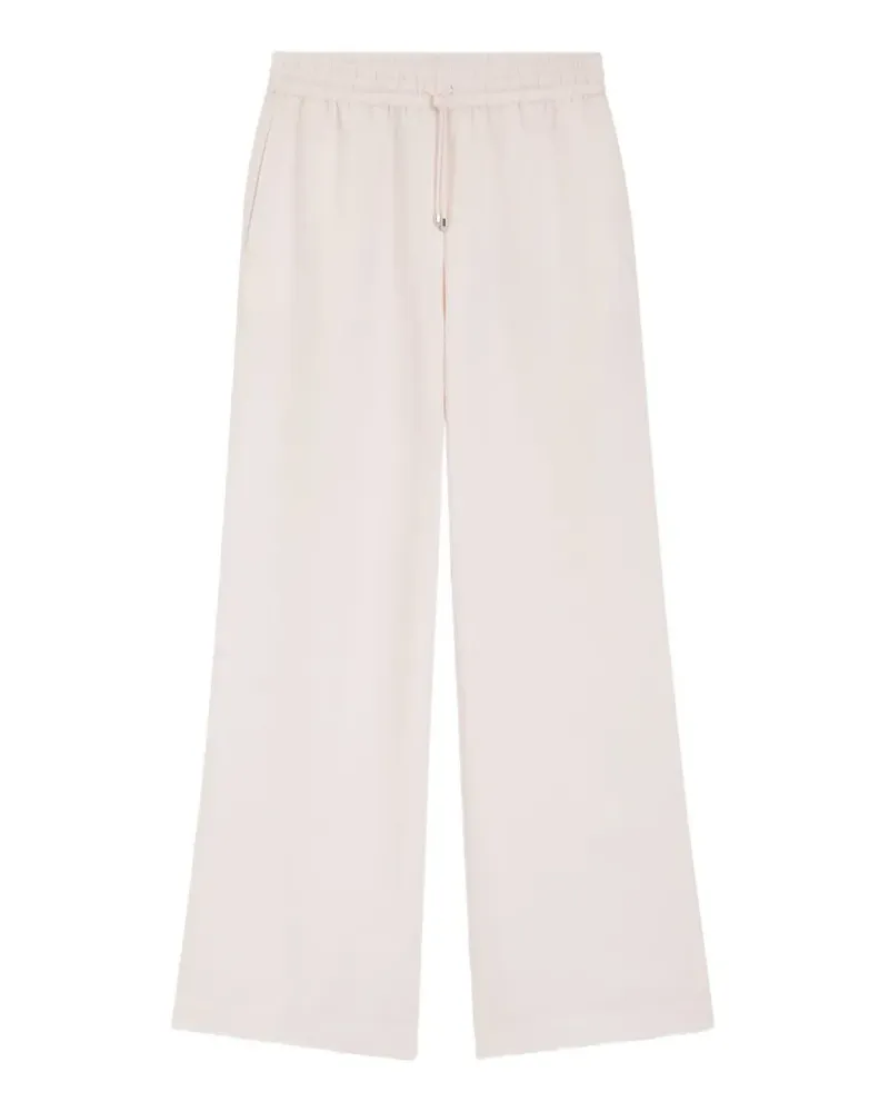HUGO BOSS passende Wide-Leg-Hose mit elastischem Bund - Rosa Rosa