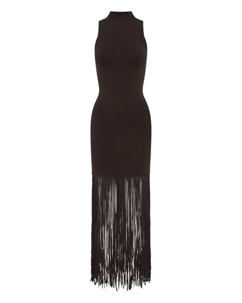 NICHOLAS Clementine Kleid - Braun Braun