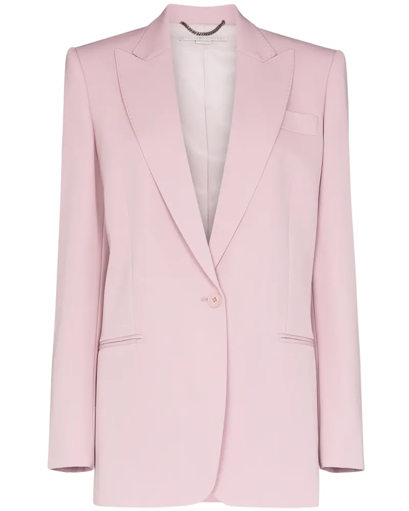Stella McCartney Einreihiger Blazer - Violett Violett