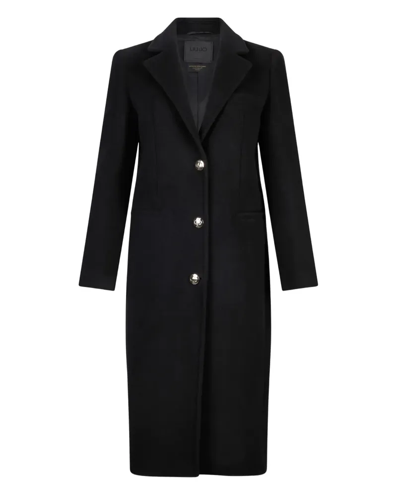 Liu Jo Better wool coat - Schwarz Schwarz