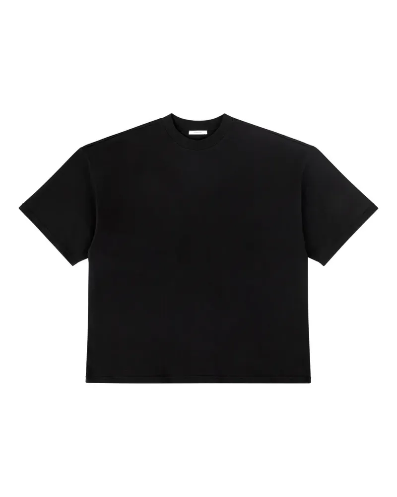 Entire Studios boxy heavy T-shirt - Schwarz Schwarz