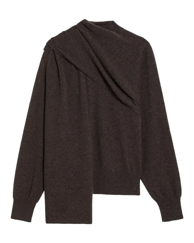 Ferragamo scark-detail cardigan - Braun Braun