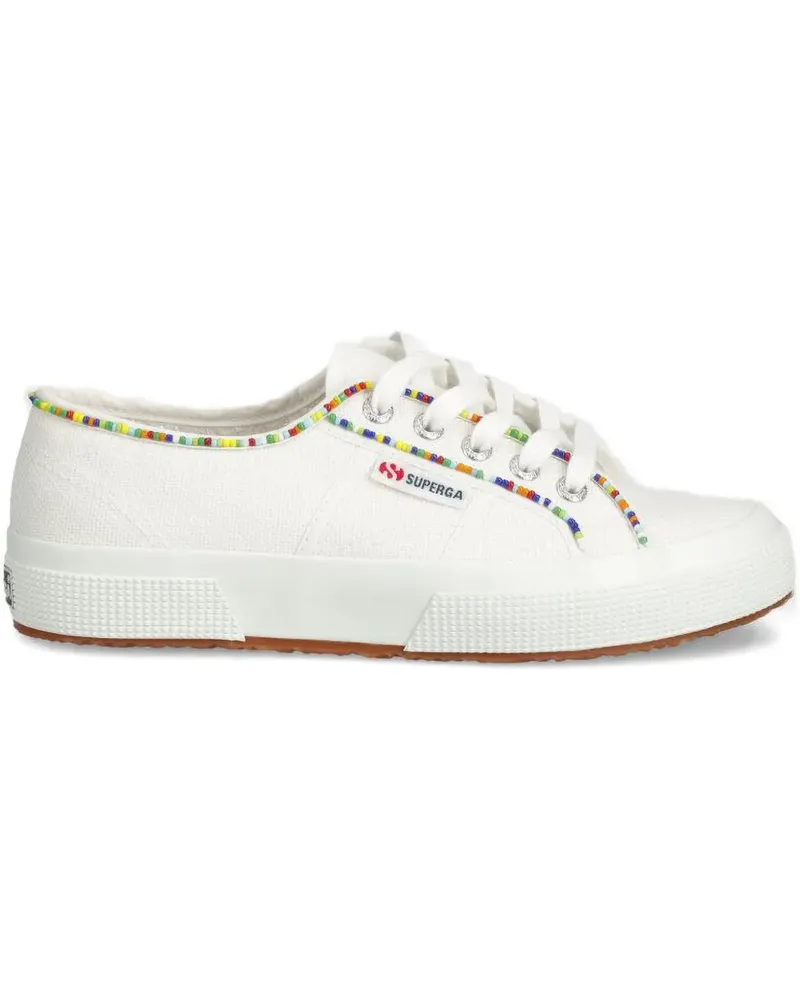 Superga 2750 Multicolour Bead Sneakers - Weiß Weiß