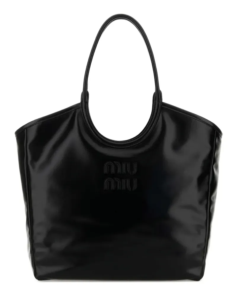 Miu Miu leather shoulder bag - Schwarz Schwarz