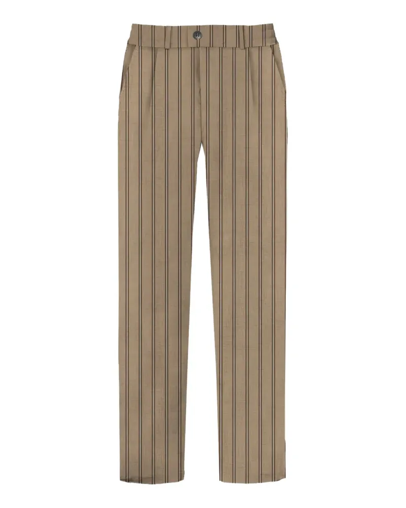 MC2 Saint Barth Havier striped trousers - Nude Nude