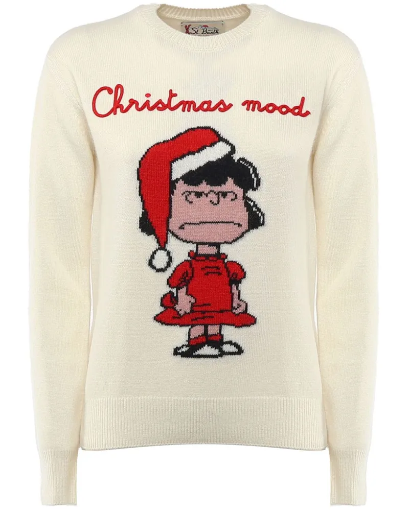MC2 Saint Barth Pullover mit Rundhalsausschnitt - Nude Nude
