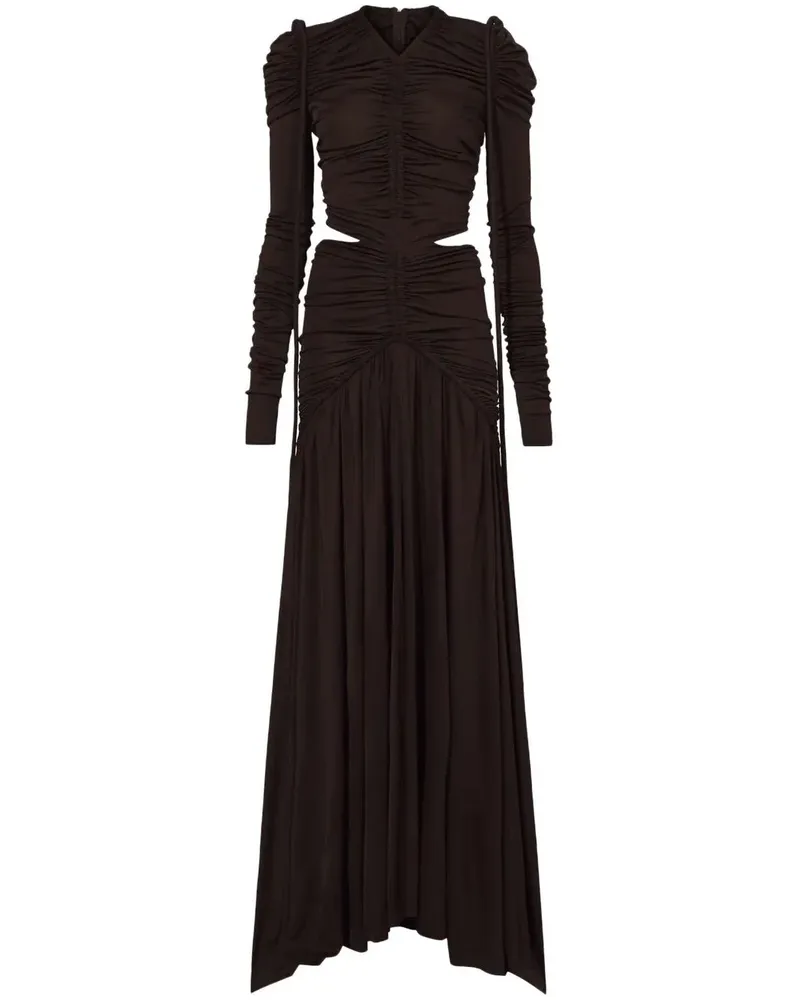 Proenza Schouler Kleid mit Cut-Outs - Braun Braun
