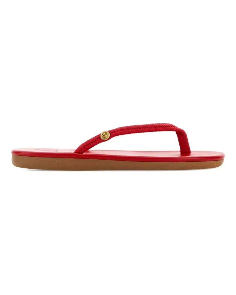 Ancient Greek Sandals Saionara Slipper mit Zehensteg - Rot Rot