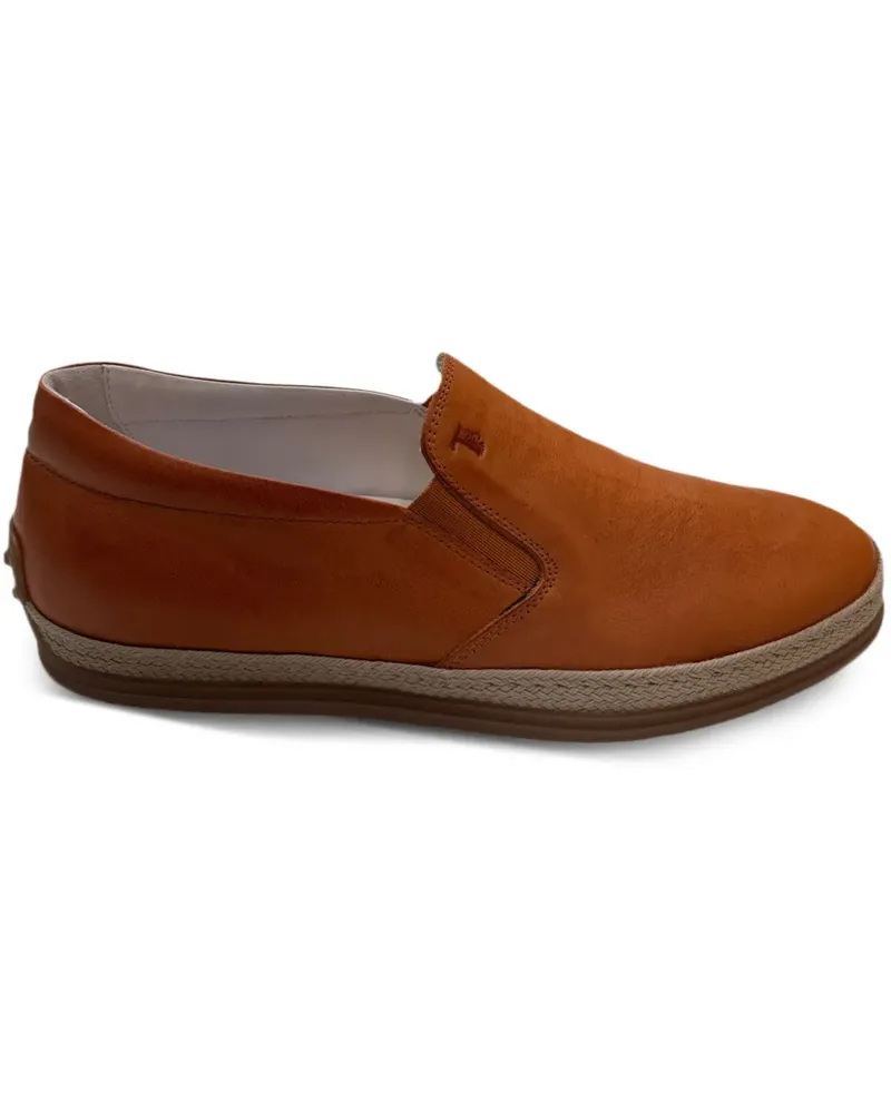 TOD'S Loafer mit Kordelbesatz - Orange Orange