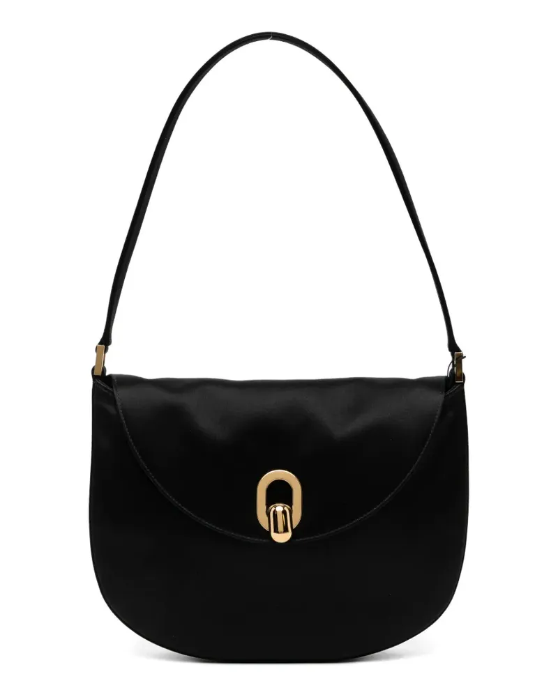 SAVETTE small Tonbo shoulder bag - Schwarz Schwarz