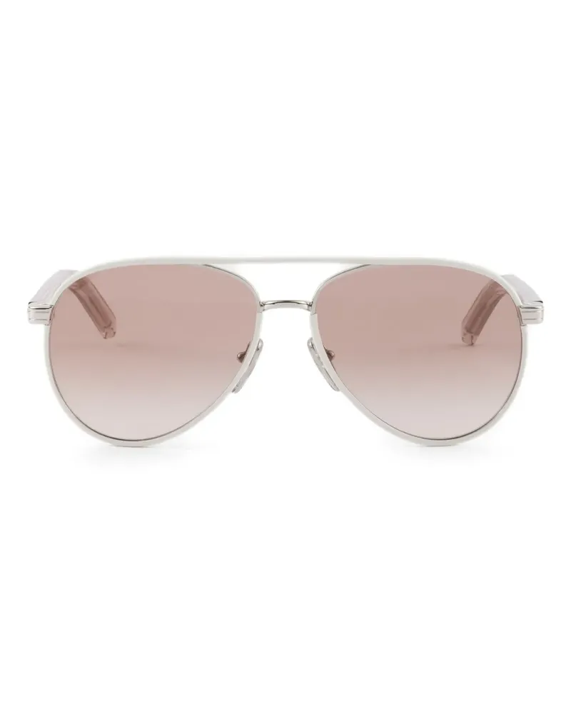 Prada Getönte Pilotenbrille - Weiß Weiß