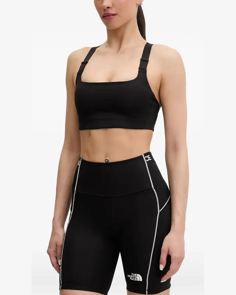 The North Face Refina Sport-BH mit Racerback - Schwarz Schwarz