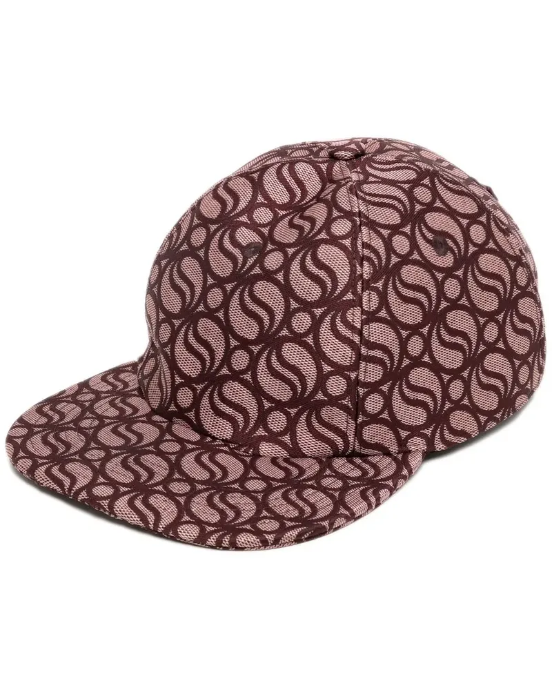 Stella McCartney Baseballkappe mit Monogramm-Print - 6106 6106