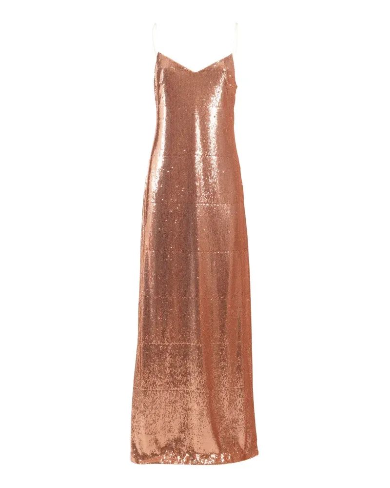 Clips sequin-embellished sleeveless maxi dress - Rosa Rosa