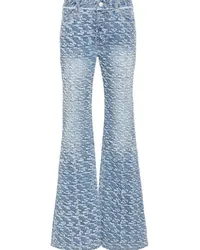 Andersson Bell Agnes Bootcut-Jeans in Distressed-Optik Blau