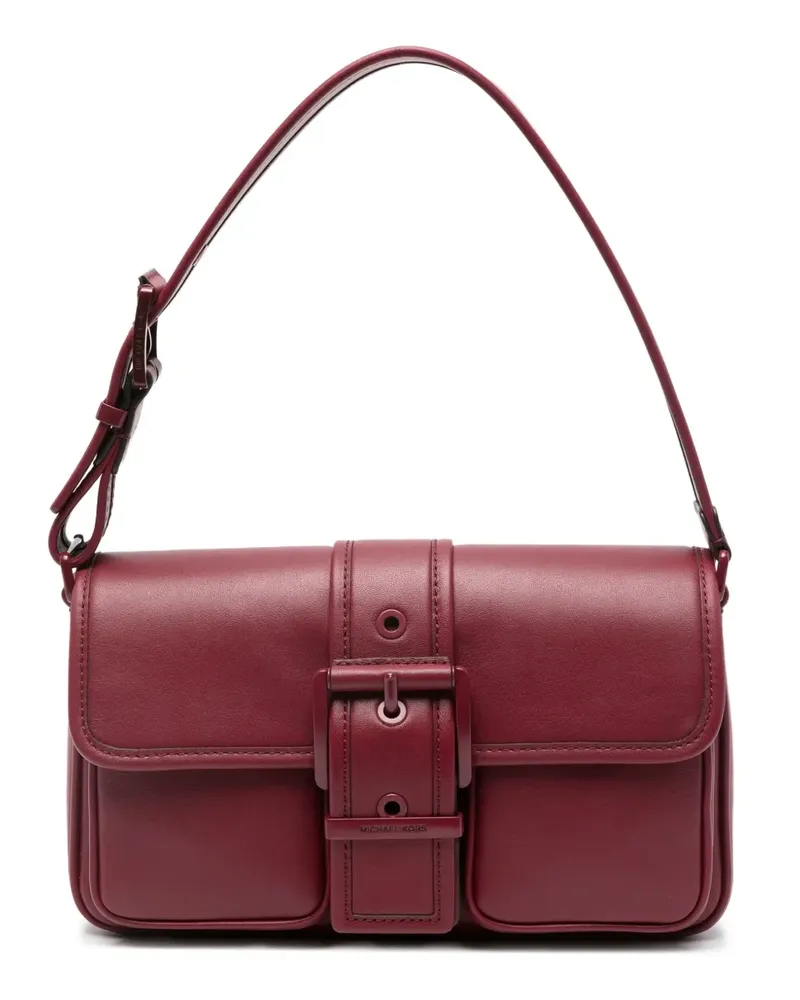 Michael Kors Colby Schultertasche mit Schnallenverschluss - Rot Rot