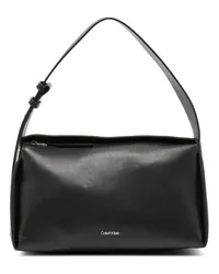 Calvin Klein Schultertasche mit Logo-Prägung Schwarz