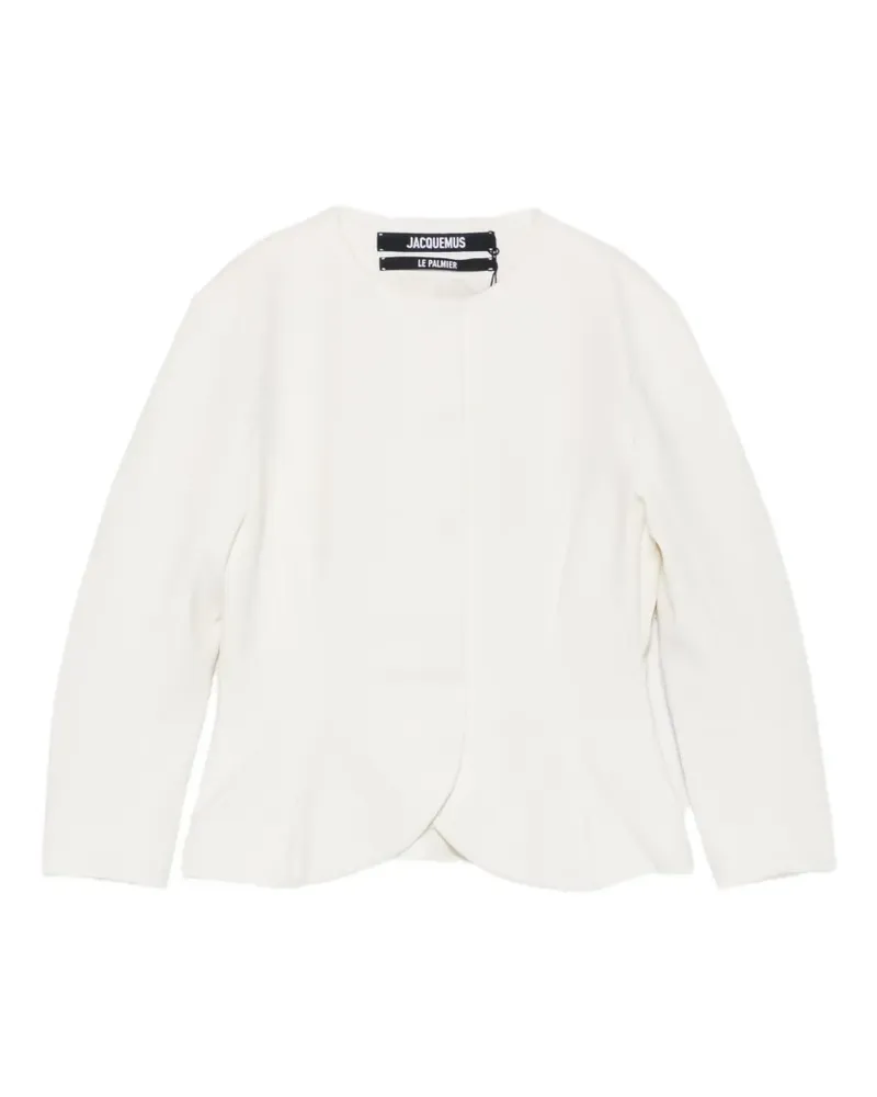 Jacquemus La Veste Palmier jacket - Weiß Weiß