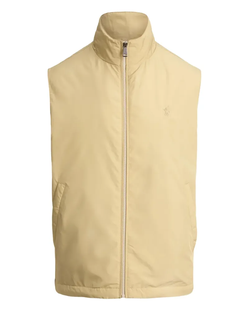 Ralph Lauren Stehkragen-Weste mit Reißverschluss - Nude Nude