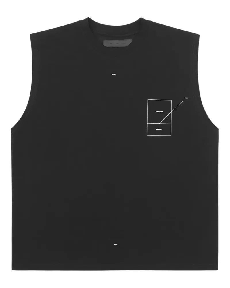Heliot Emil Retina Tanktop - Schwarz Schwarz