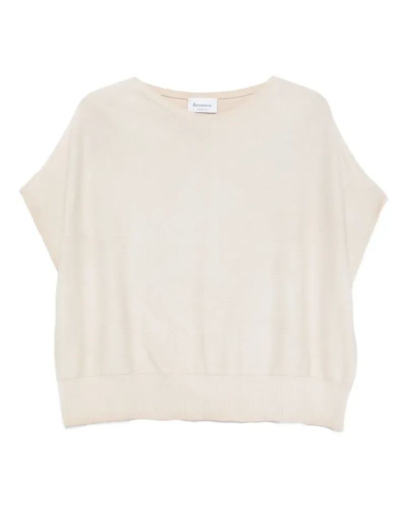 Arovescio short-sleeves T-shirt - Nude Nude