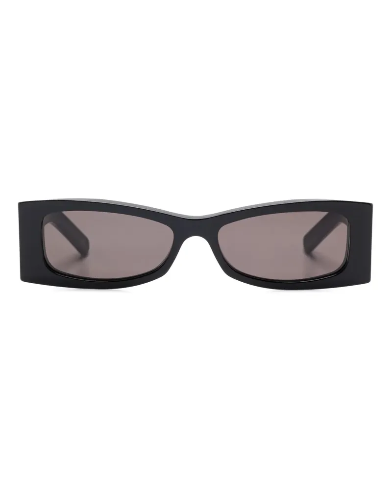 Marni Sonnenbrille mit eckigem Gestell - Schwarz Schwarz