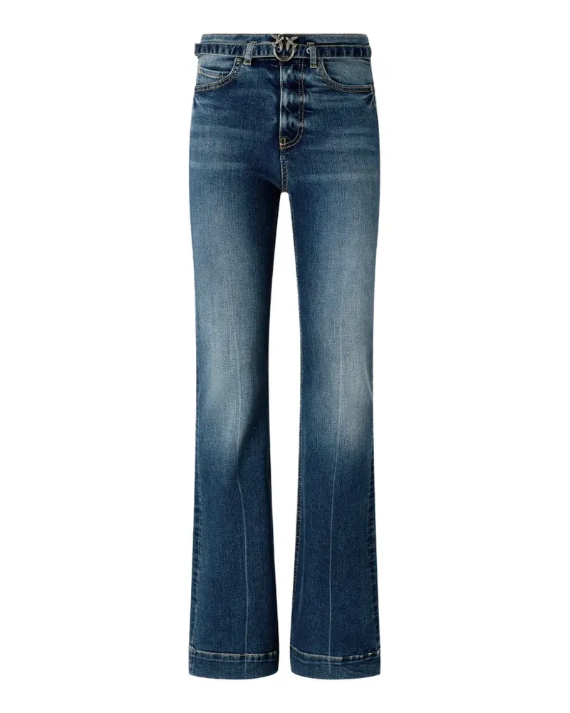 Pinko belt-detail denim jeans - Blau Blau