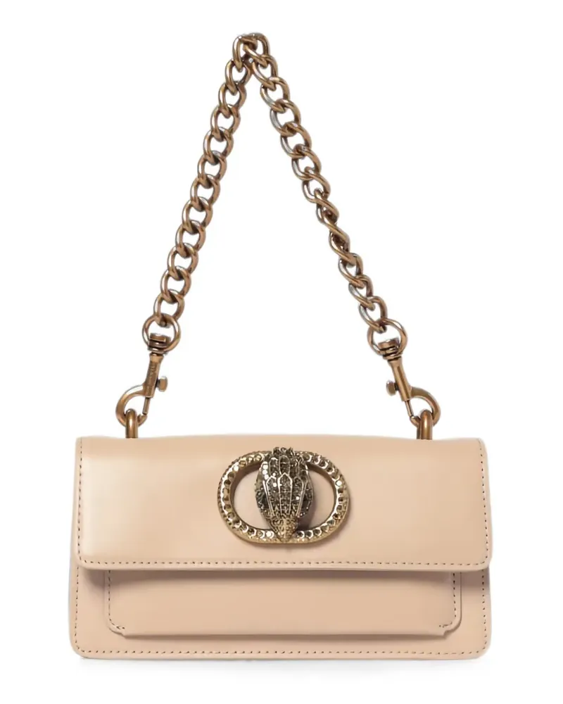 Kurt Geiger Eagle plaque shoulder bag - Nude Nude