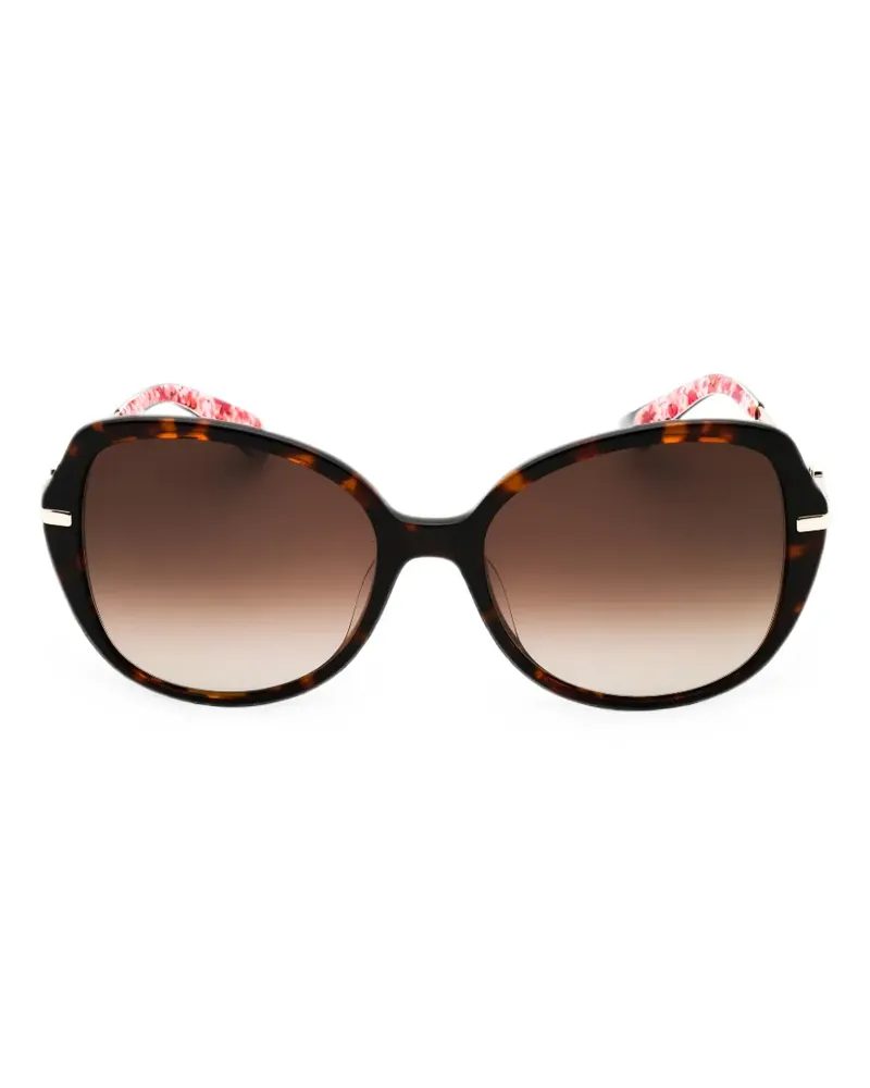 Kate Spade Taliyah oversized-frame sunglasses - Braun Braun