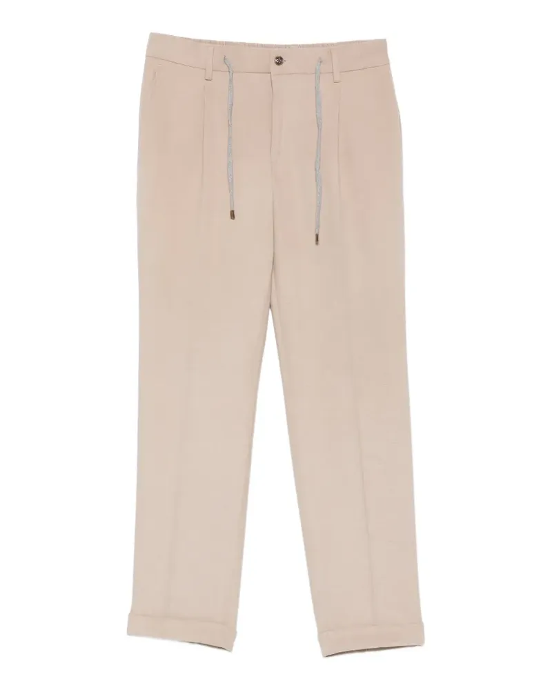 BARBA Roma Hose mit Kordelzug - Nude Nude