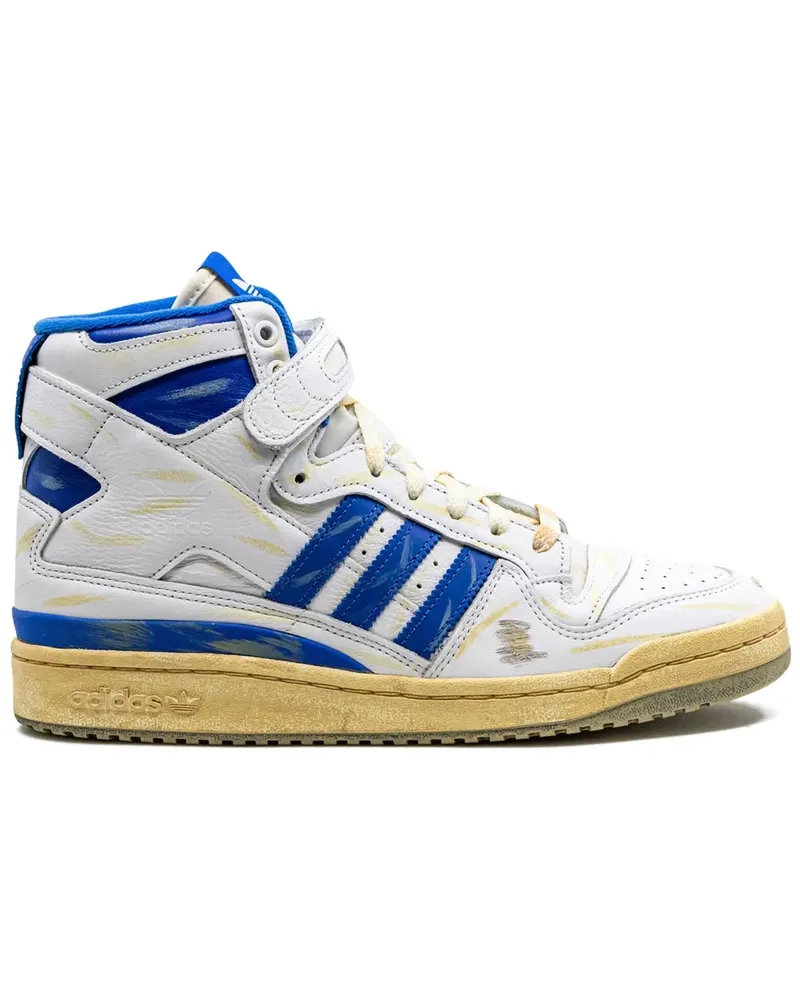 adidas Forum 84 Hi AEC White Blue Sneakers - Weiß Weiß