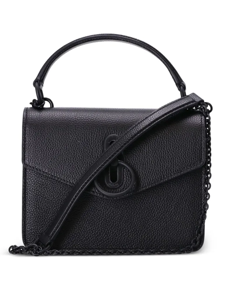 Mulberry Shopper mit Logo-Applikation - Schwarz Schwarz