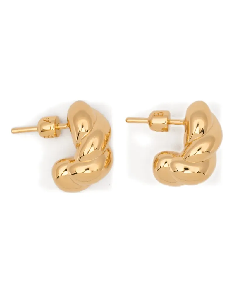 Maria Black Robe small twisted earrings - Gold Gold