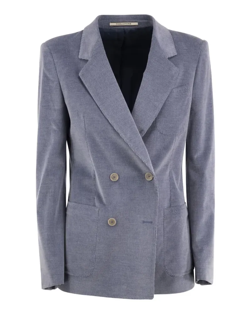 Tagliatore Doppelreihiges Jackett - Blau Blau
