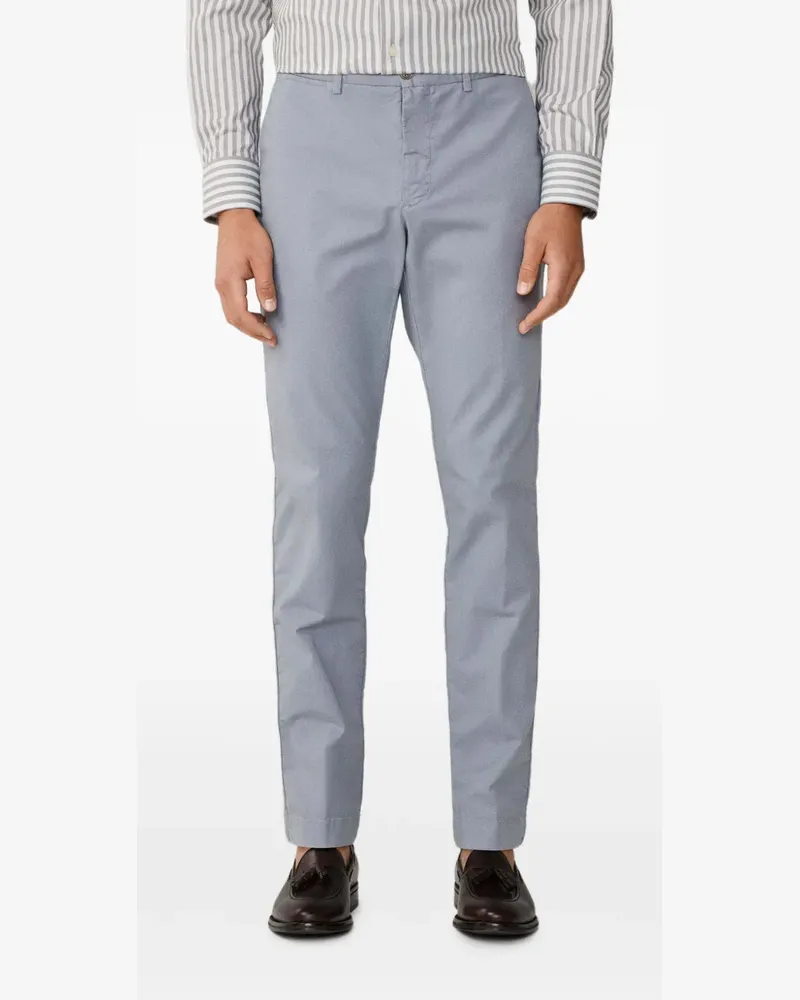 Hackett Stückgefärbte Kensington Chino - Blau Blau