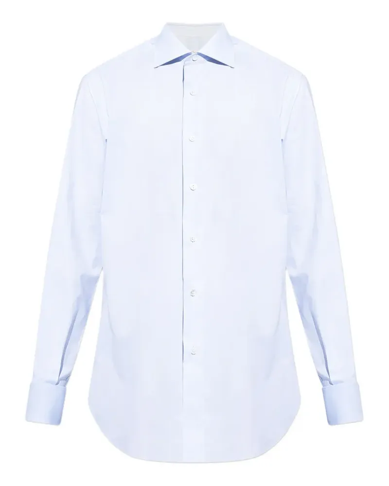 Brioni buttoned longsleeve shirt - Blau Blau
