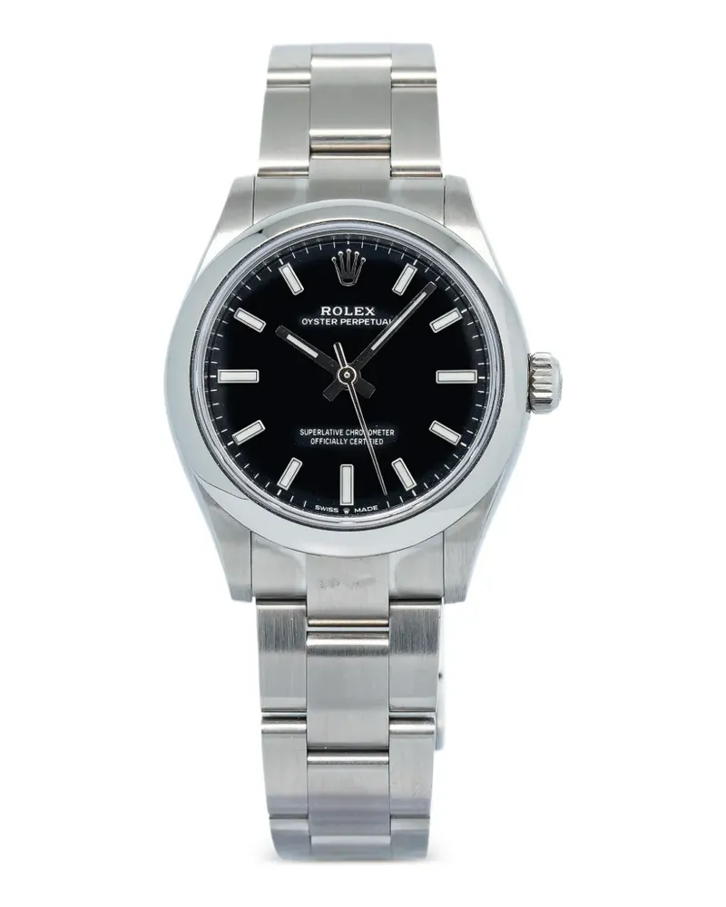 Rolex Oyster Perpetual Armbanduhr 31mm - Schwarz Schwarz