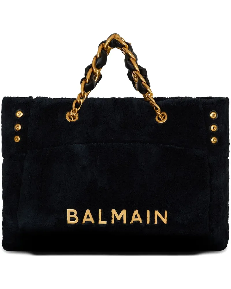 Balmain 1945 Handtasche - Schwarz Schwarz