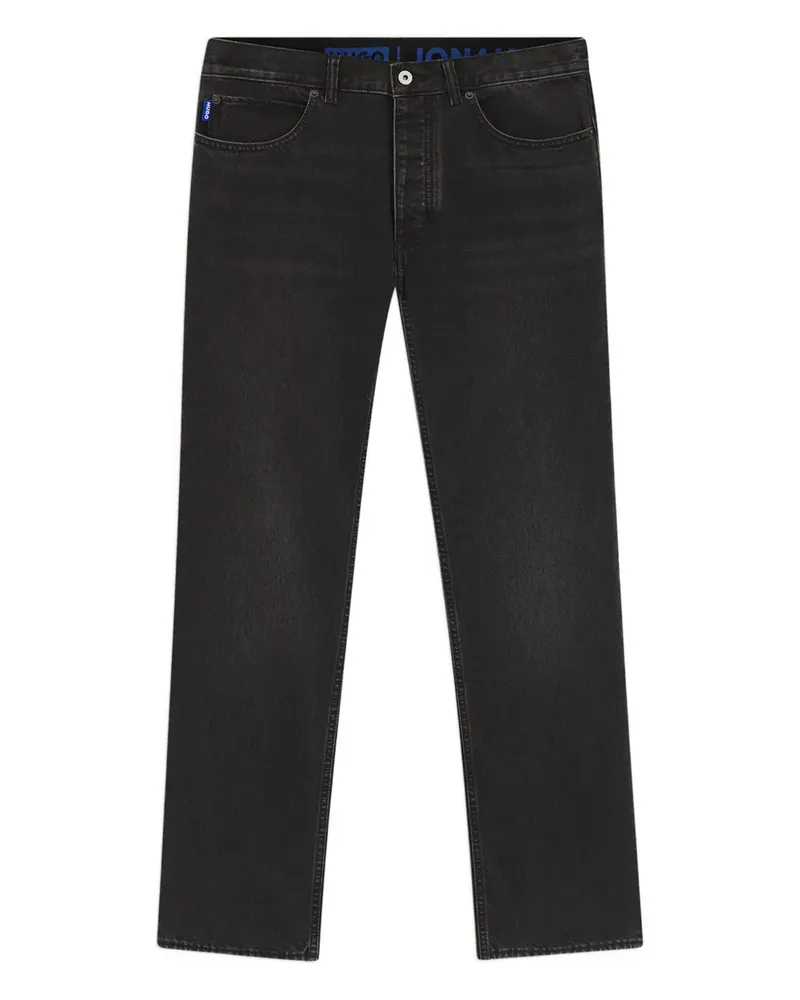 HUGO BOSS Five-Pocket-Jeans - Schwarz Schwarz