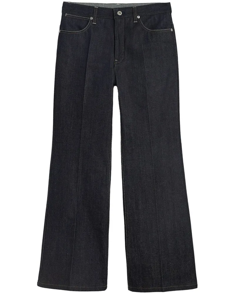 Jil Sander Ausgestellte Jeans - Blau Blau