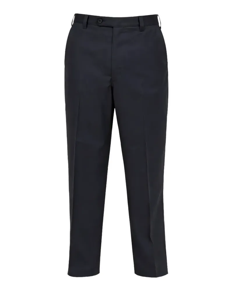 Comme des Garçons cinch-strap tailored trousers - Blau Blau