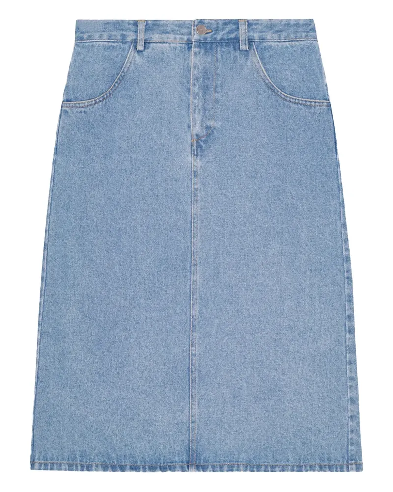 OpéraSPORT denim midi skirt - Blau Blau
