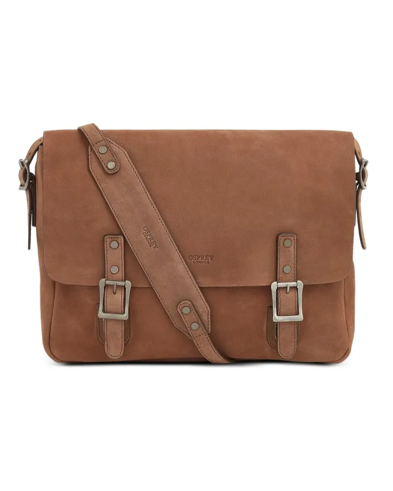 Osprey large Clayton buckle-fastening messenger bag - Braun Braun