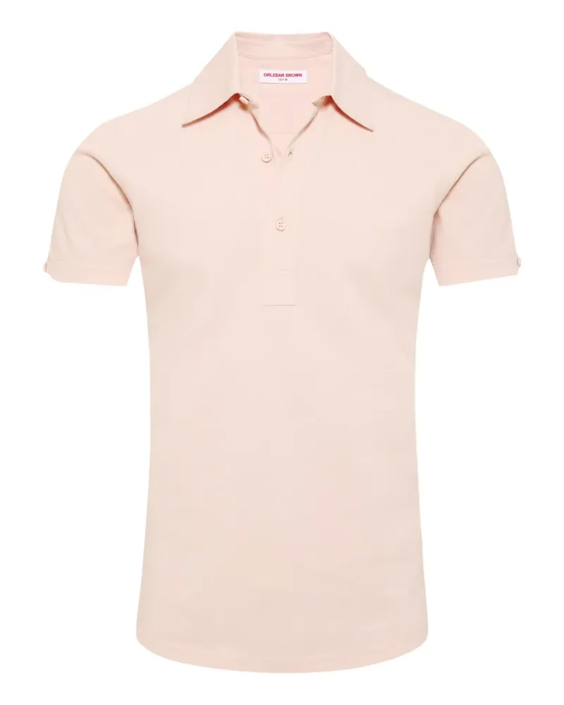 Orlebar Brown Sebastian Poloshirt - Rosa Rosa