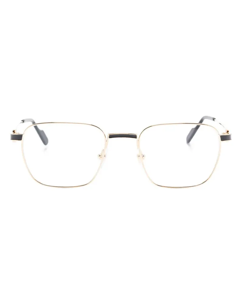 Cartier Brille mit eckigem Gestell - Gold Gold