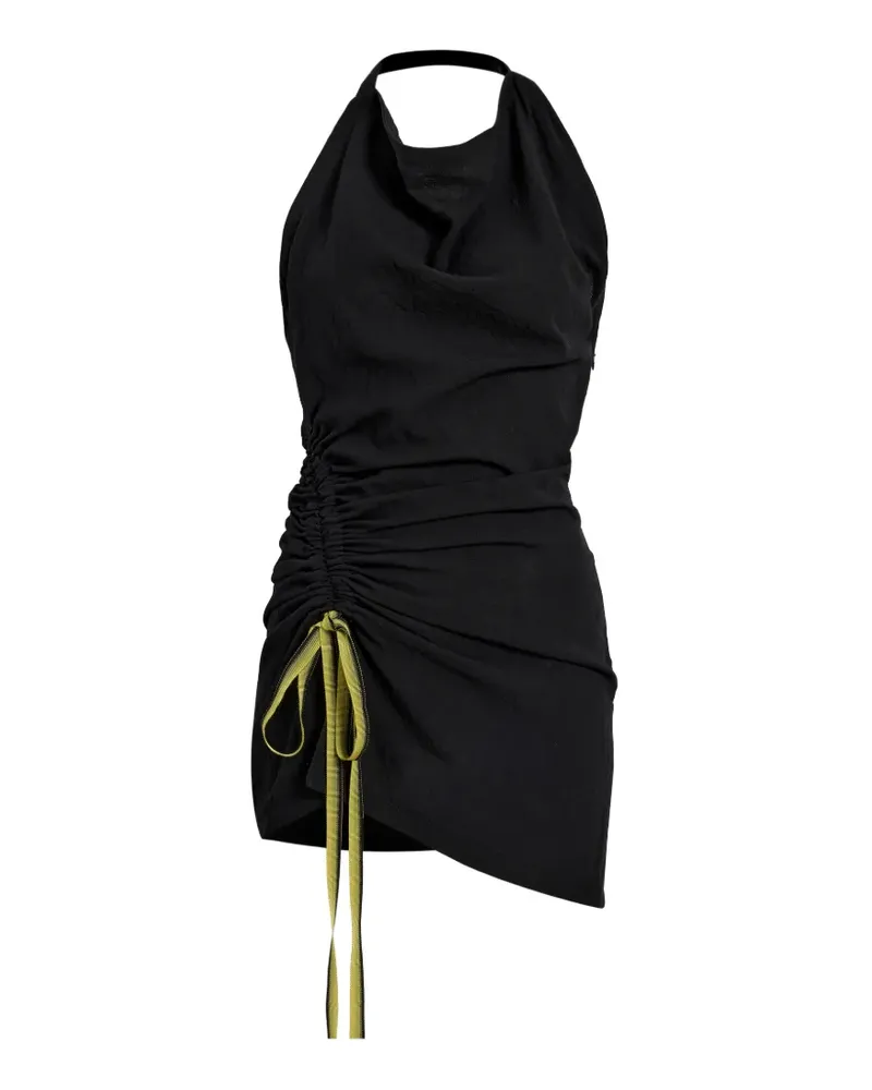 Proenza Schouler Melia ruched-detail top - Schwarz Schwarz