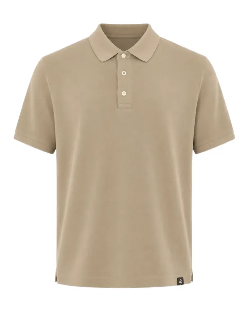 Gran Sasso Poloshirt mit kurzen Ärmeln - Nude Nude