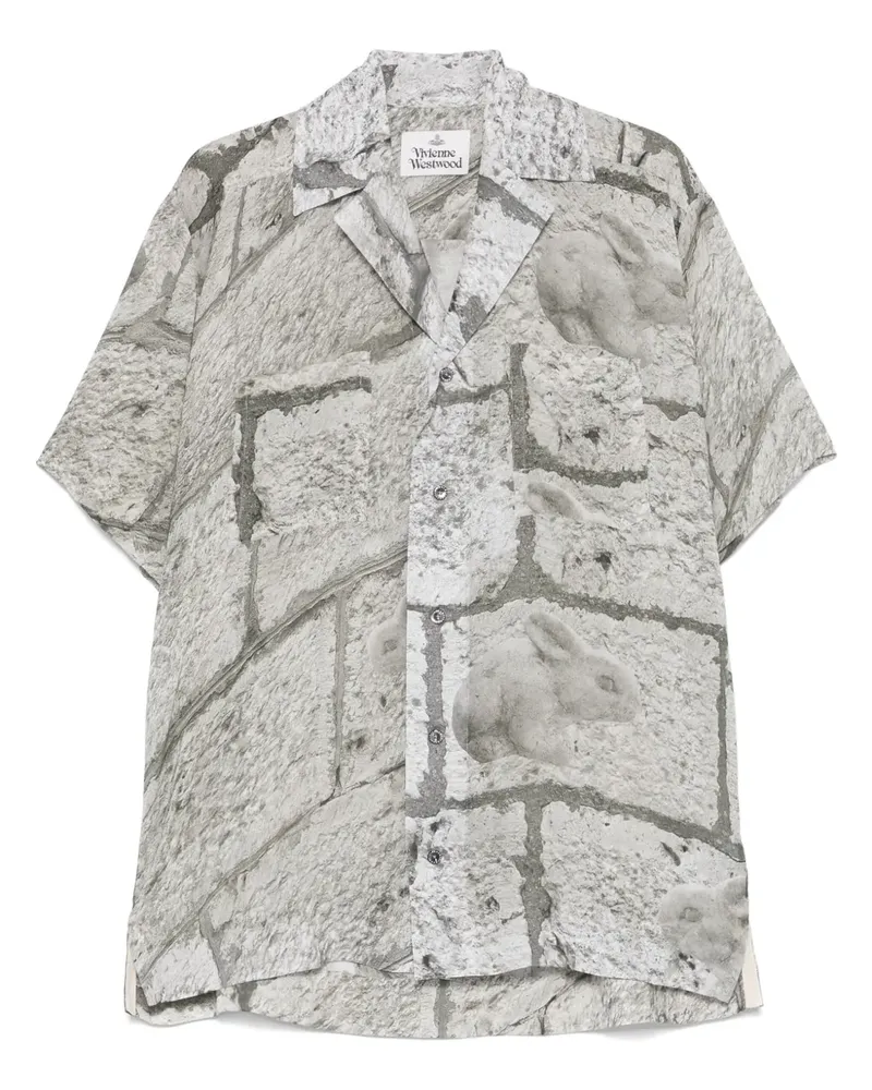 Vivienne Westwood Camp Hemd - Grau Grau